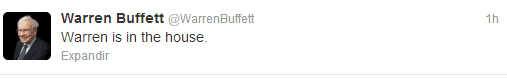 Warren Buffett twitter