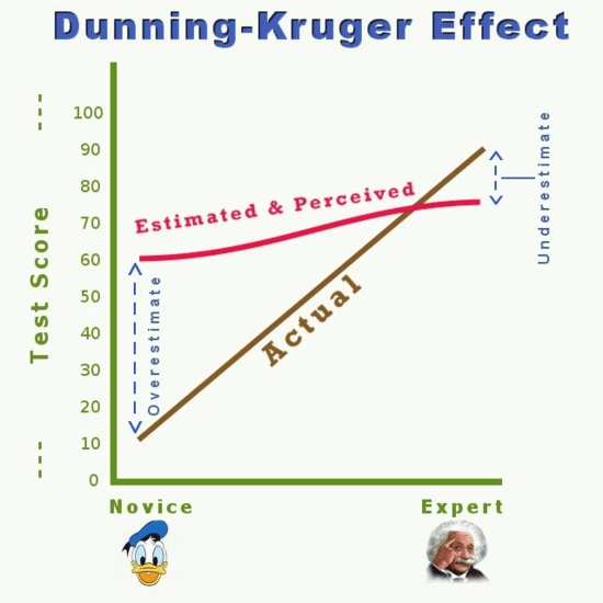 Efecto Dunning-Kruger: Definición, ejemplos y formas de evitarlo